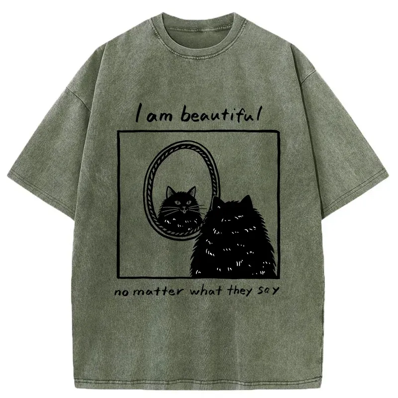 Tokyo-Tiger Zen Thought Washed T-Shirt