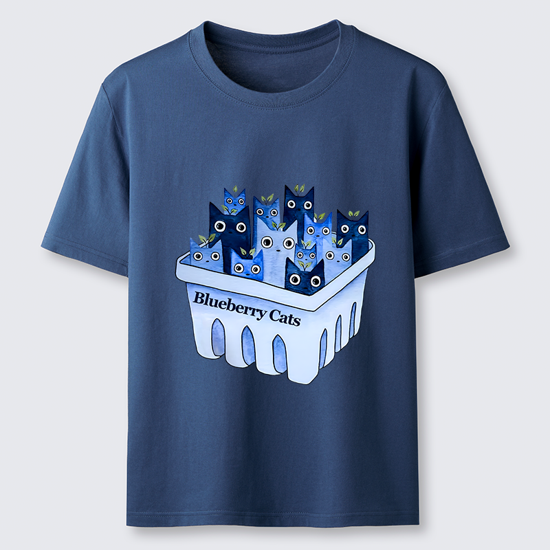 Tokyo-Tiger Blueberry Cats Classic T-Shirt
