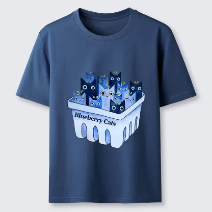 Tokyo-Tiger Blueberry Cats Classic T-Shirt