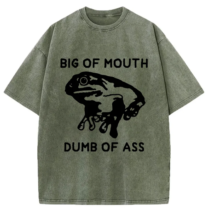 Tokyo-Tiger Big-mouthed Frog Washed T-Shirt