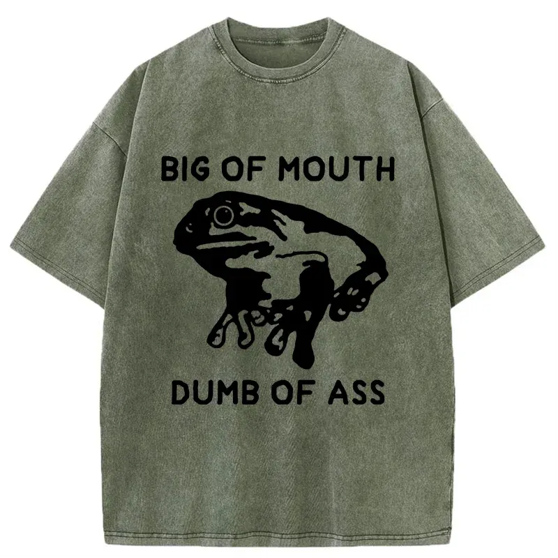 Tokyo-Tiger Big-mouthed Frog Washed T-Shirt