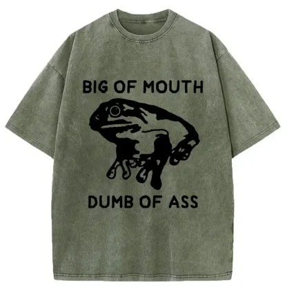 Tokyo-Tiger Big-mouthed Frog Washed T-Shirt