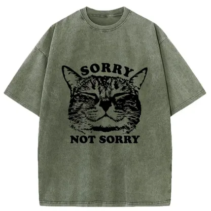 Tokyo-Tiger An Arrogant Apologizer Washed T-Shirt