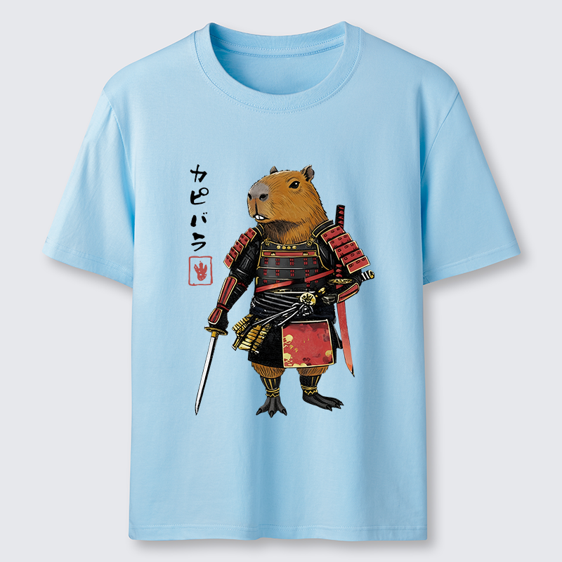 Tokyo-Tiger Capybara Samurai Wearing Armor Classic T-Shirt