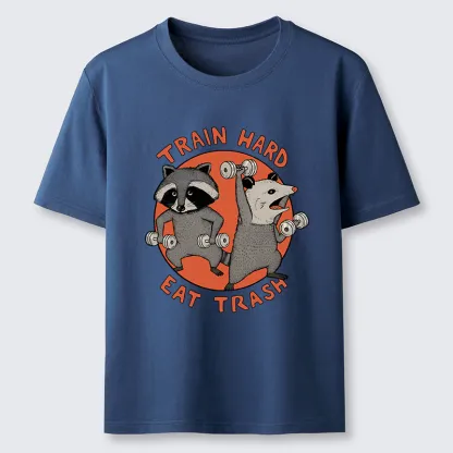 Tokyo-Tiger Raccoons And Opossums Are Working Out Classic T-Shirt