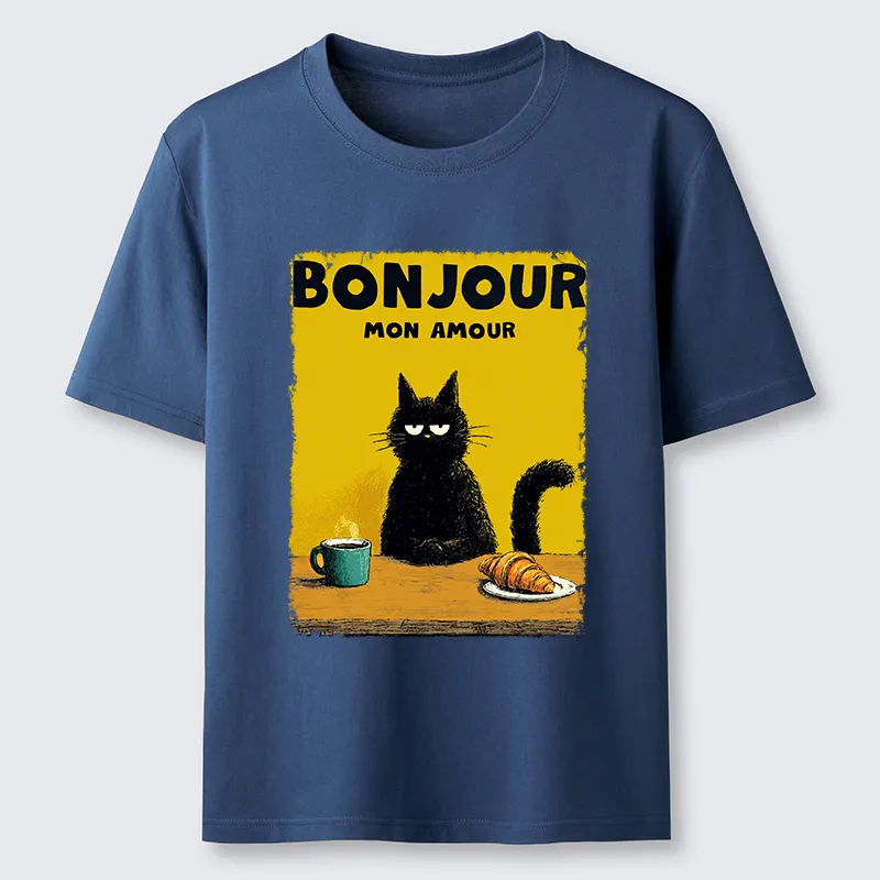 Tokyo-Tiger Bonjour Mon Amour Classic T-Shirt