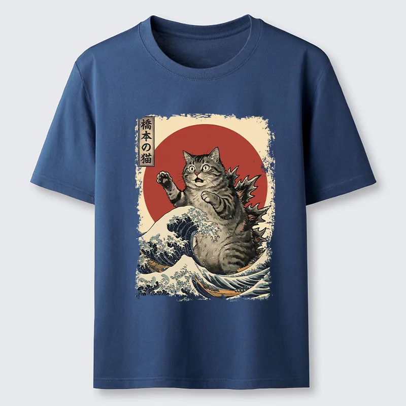 Tokyo-Tiger Catzilla Is Causing Destruction Classic T-Shirt