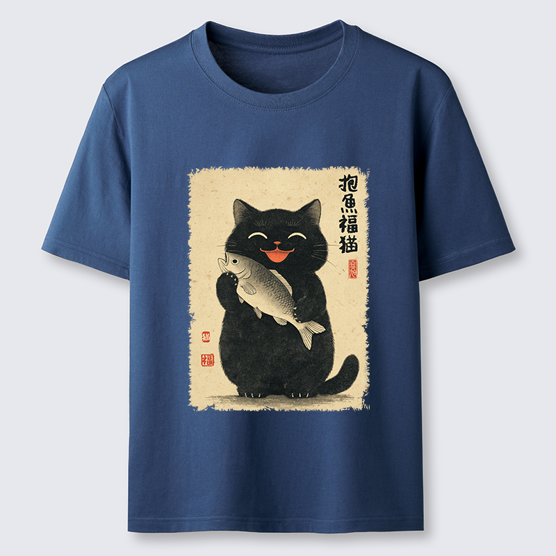 Tokyo-Tiger A Lucky Cat’s Catch Classic T-Shirt