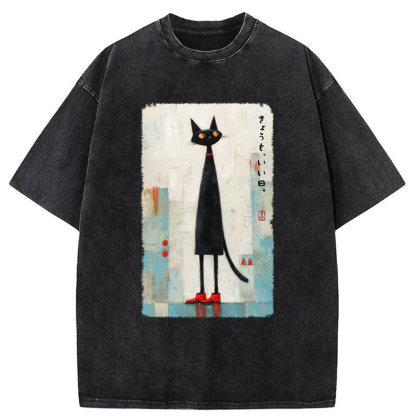 Tokyo-Tiger Another Good Day Washed T-Shirt