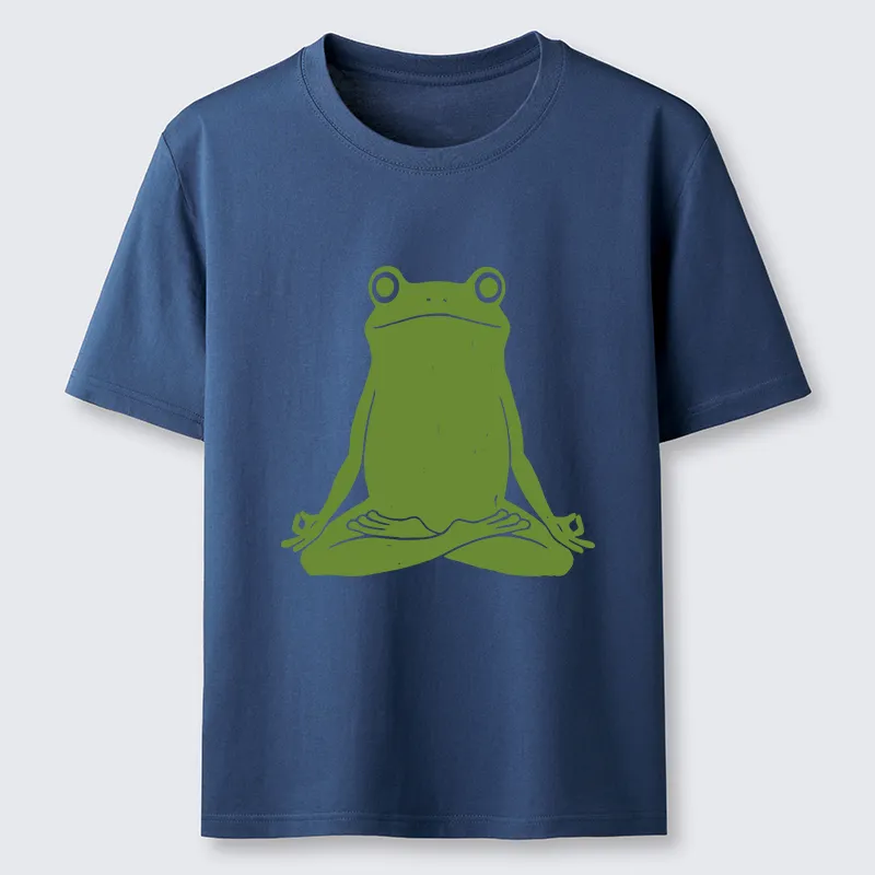 Tokyo-Tiger Yoga Frog Funny Classic T-Shirt