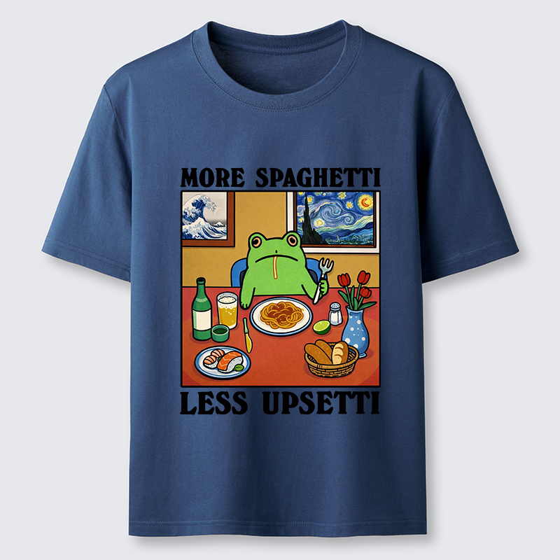 Tokyo-Tiger More Spaghetti Less Upsetti Frog Classic T-Shirt