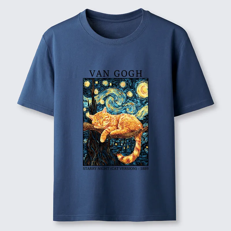 Tokyo-Tiger Starry Cat Dreams Classic T-Shirt