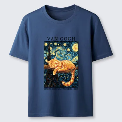 Tokyo-Tiger Starry Cat Dreams Classic T-Shirt