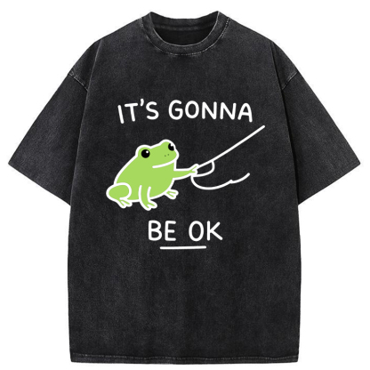 Tokyo-Tiger It's Gonna Be Okay Washed T-Shirt