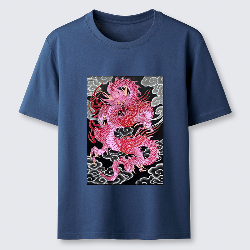 Tokyo-Tiger Pink Dragon Classic T-Shirt
