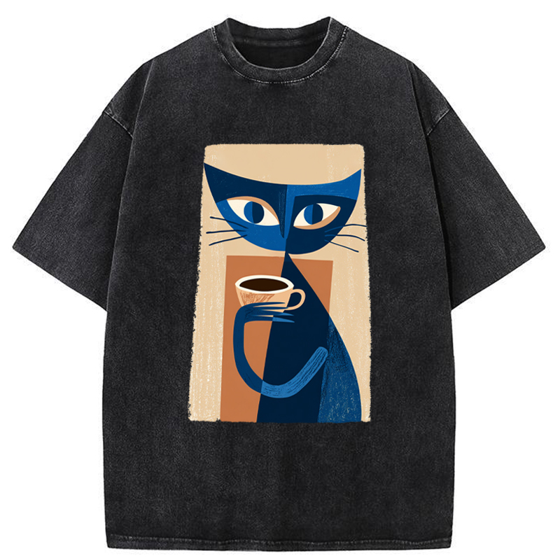 Tokyo-Tiger Morning Ritual Washed T-Shirt