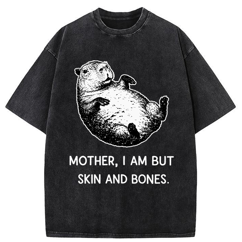 Tokyo-Tiger Built Different (Mostly Round) Washed T-Shirt