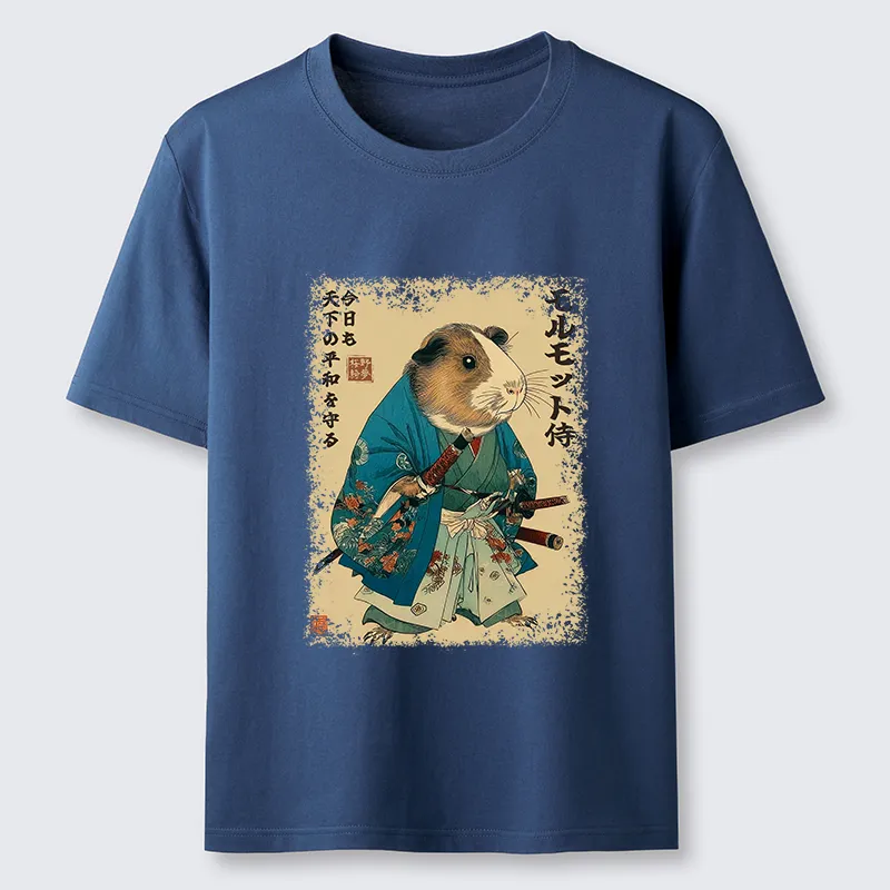 Tokyo-Tiger Peacekeeper Guinea Samurai Classic T-Shirt