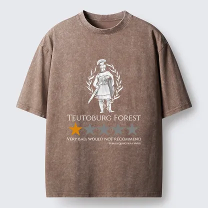 Tokyo-Tiger Teutoburg Forest Is Not Recommended Washed T-Shirt