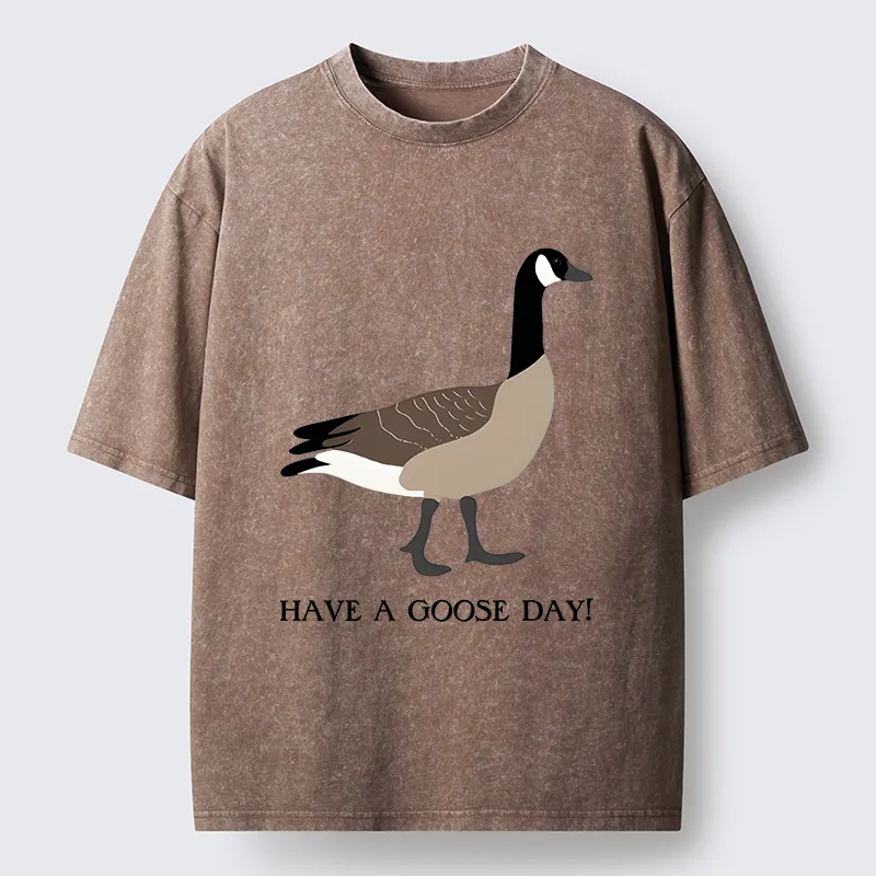 Tokyo-Tiger Have A GOOD Day Washed T-Shirt