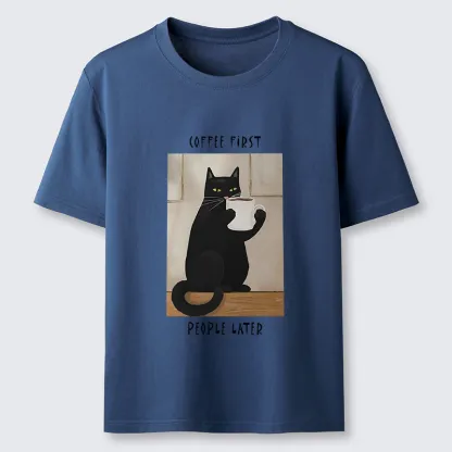 Tokyo-Tiger Drink Coffee First Classic T-Shirt