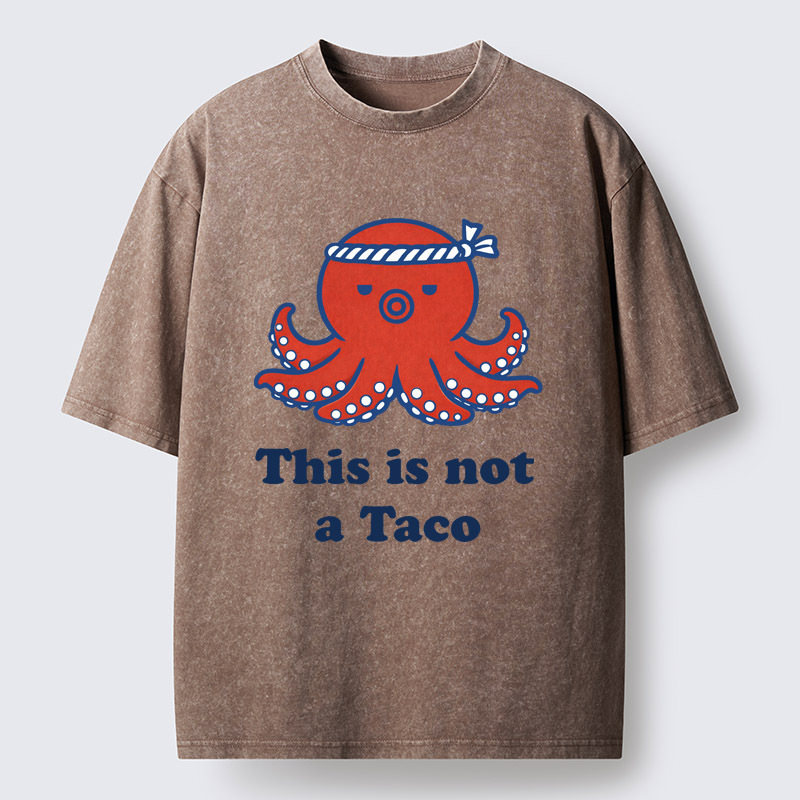 Tokyo-Tiger This Is Not A Taco Washed T-Shirt