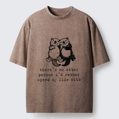 Tokyo-Tiger I Want To Spend My Life With You Washed T-Shirt