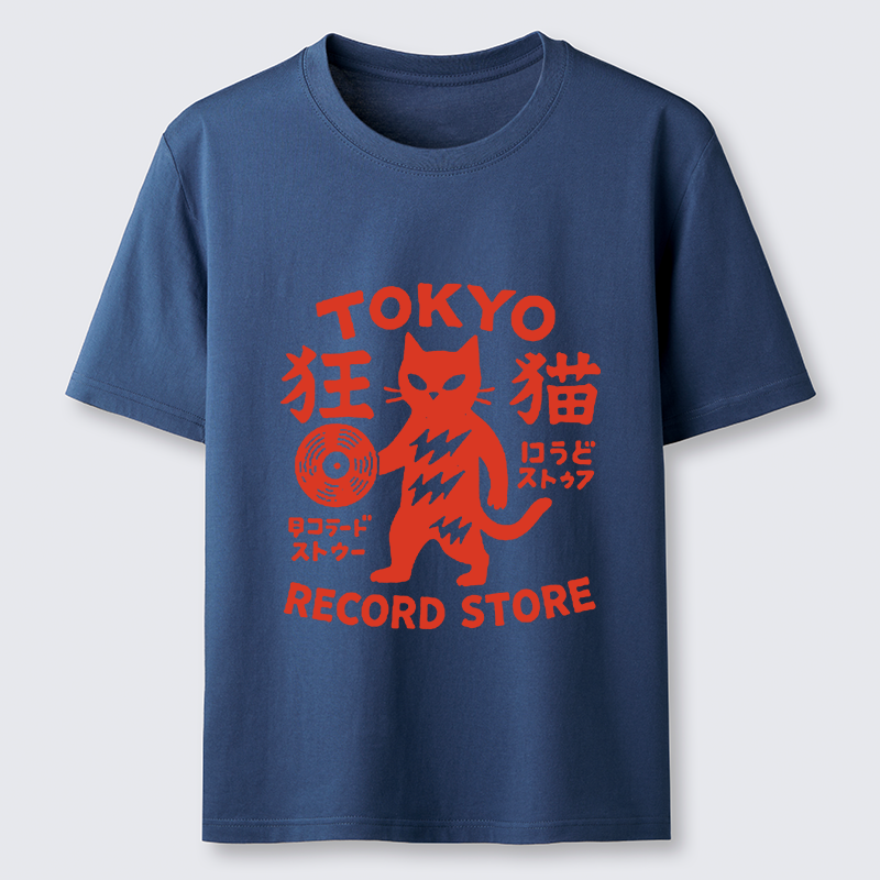 Tokyo-Tiger Japanese DJ Cat Classic T-Shirt