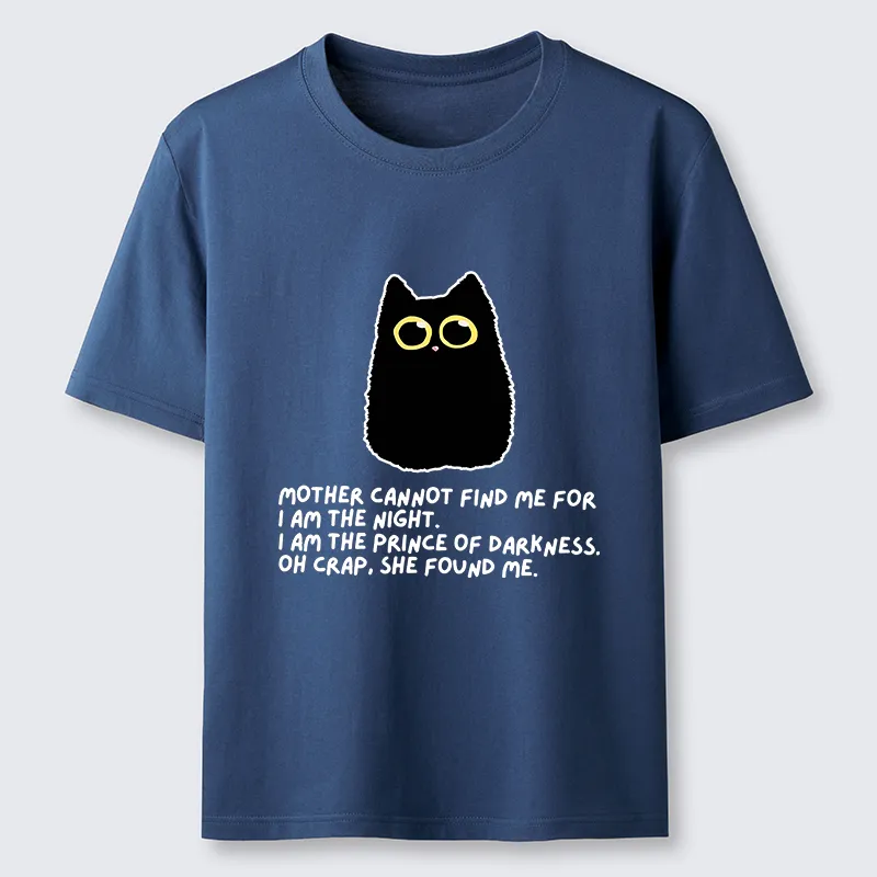 Tokyo-Tiger Playing Hide-and-seek With A Black Cat Classic T-Shirt