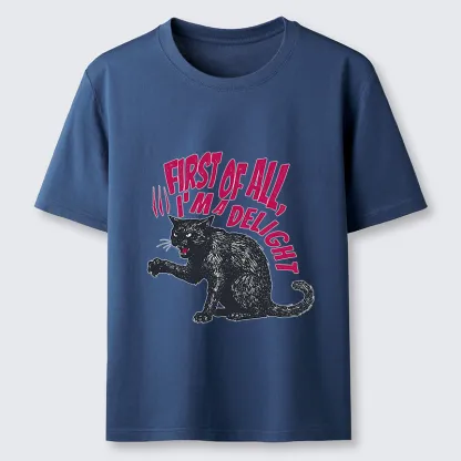 Tokyo-Tiger Fierce Black Cat Classic T-Shirt