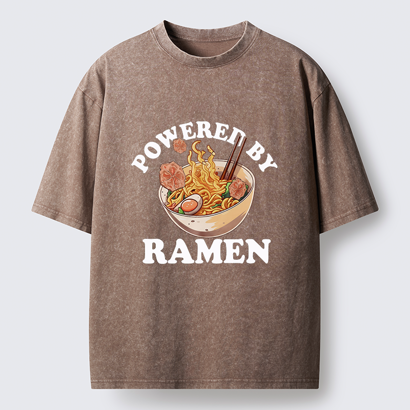 Tokyo-Tiger Powered By Ramen Washed T-Shirt