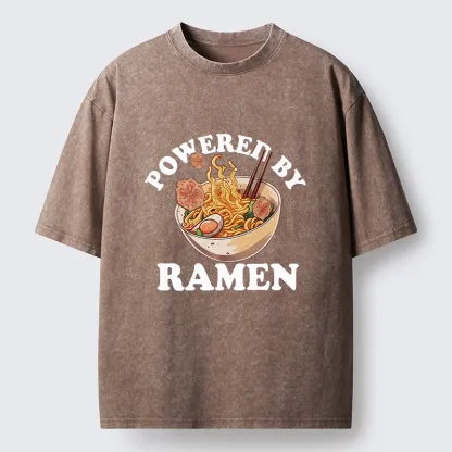 Tokyo-Tiger Powered By Ramen Washed T-Shirt