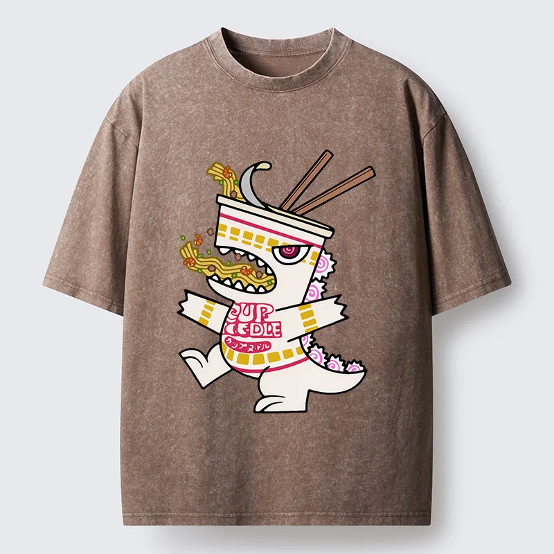 Tokyo-Tiger Ramenzilla Washed T-Shirt