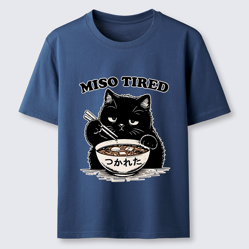 Tokyo-Tiger I Am So Tired Cat Classic T-Shirt