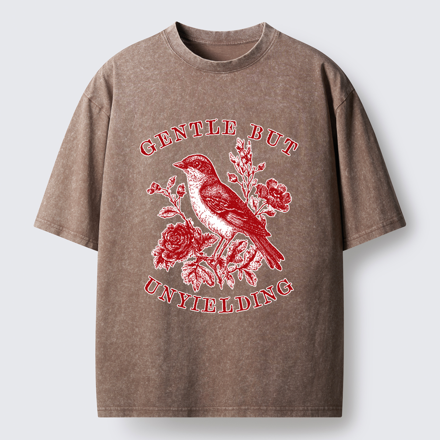 Tokyo-Tiger Gentle But Unyielding Washed T-Shirt