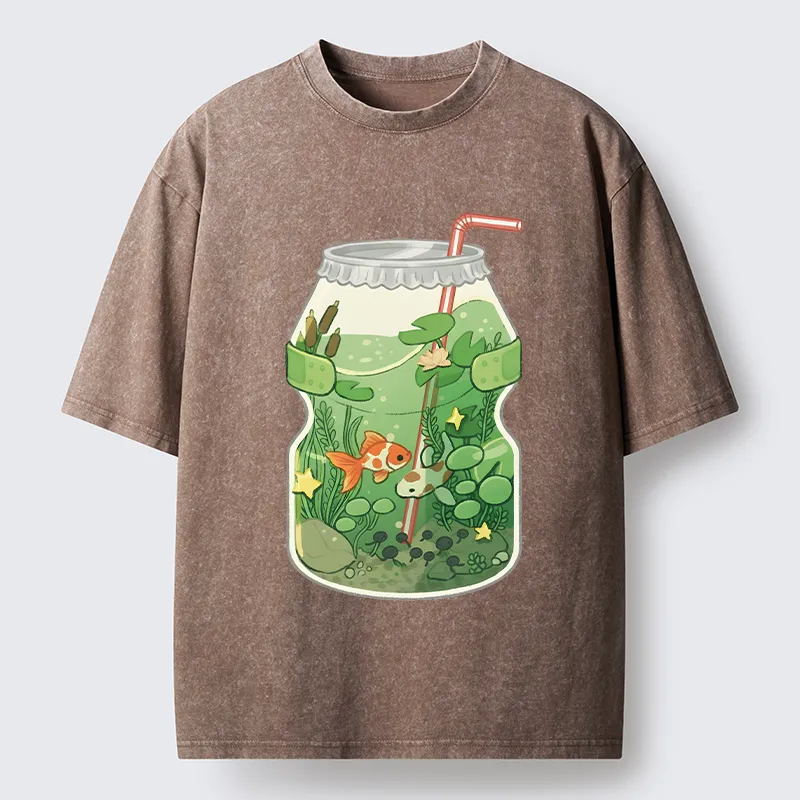 Tokyo-Tiger World In A Bottle Washed T-Shirt