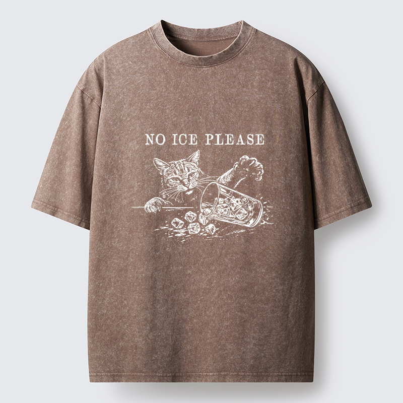 Tokyo-Tiger No Ice Cat Washed T-Shirt