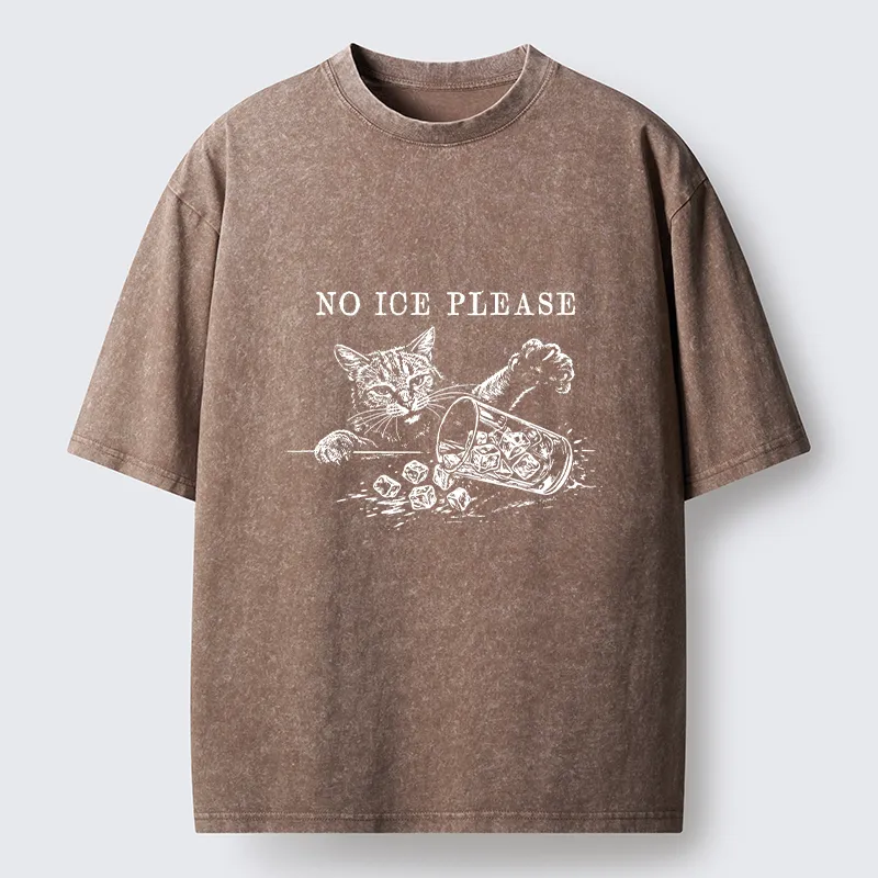 Tokyo-Tiger No Ice Cat Washed T-Shirt