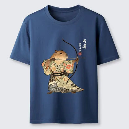 Tokyo-Tiger Capybara Archery Classic T-Shirt