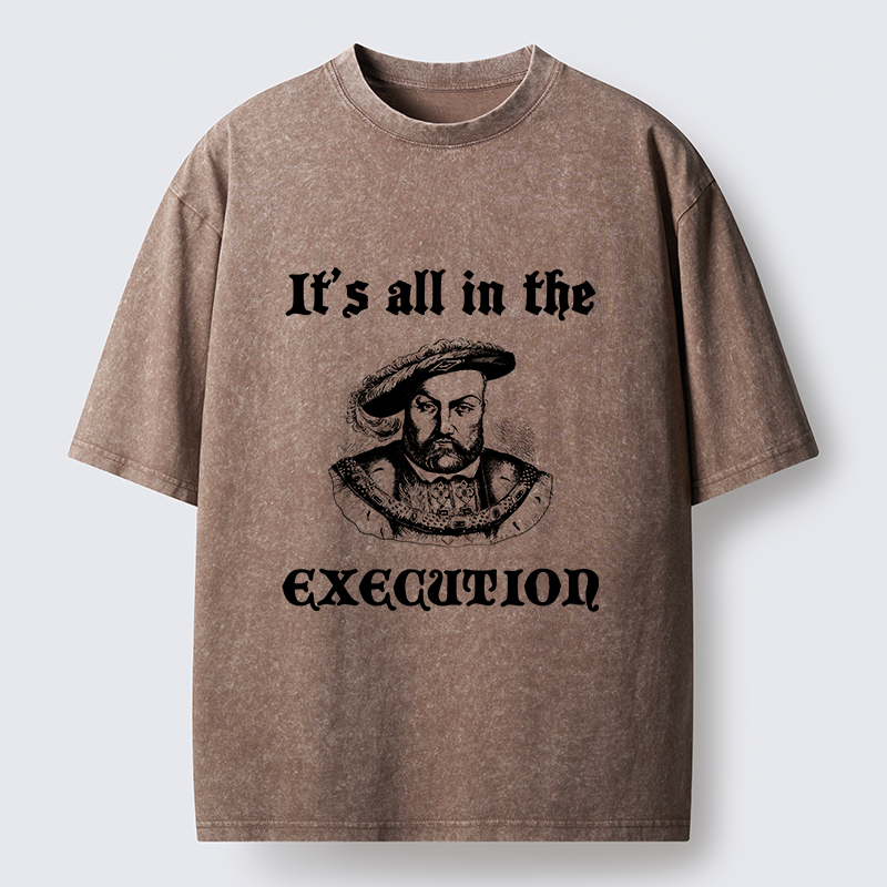 Tokyo-Tiger It’s All In The Execution Washed T-Shirt