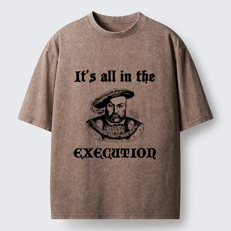 Tokyo-Tiger It’s All In The Execution Washed T-Shirt