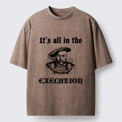Tokyo-Tiger It’s All In The Execution Washed T-Shirt