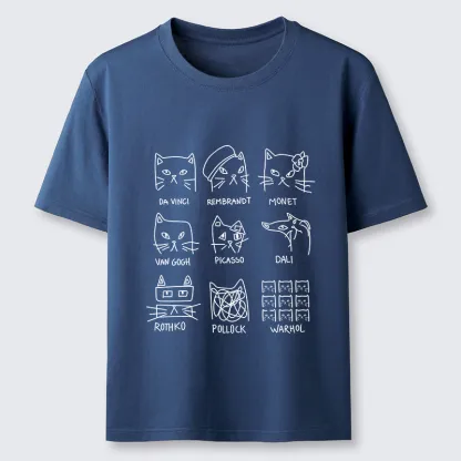 Tokyo-Tiger Artistic Cats Classic T-Shirt