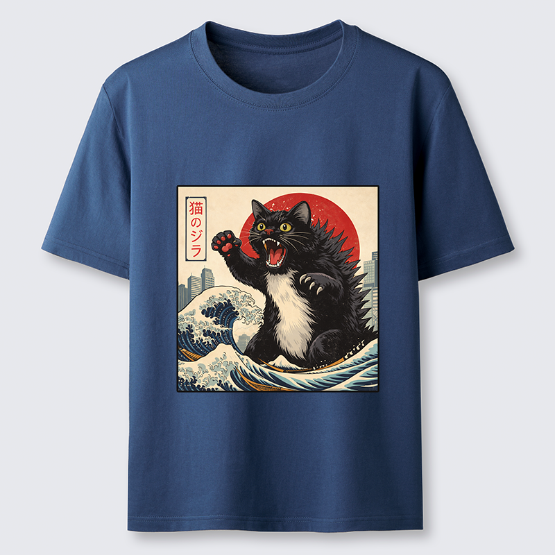Tokyo-Tiger Black Catzilla Classic T-Shirt