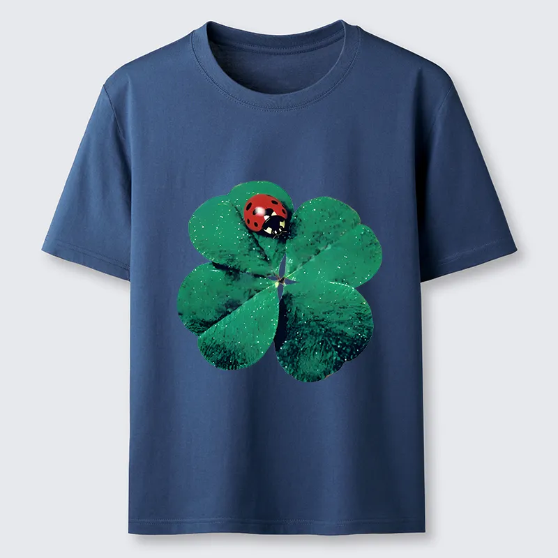 Tokyo-Tiger Ladybug And Lucky Clover Classic T-Shirt