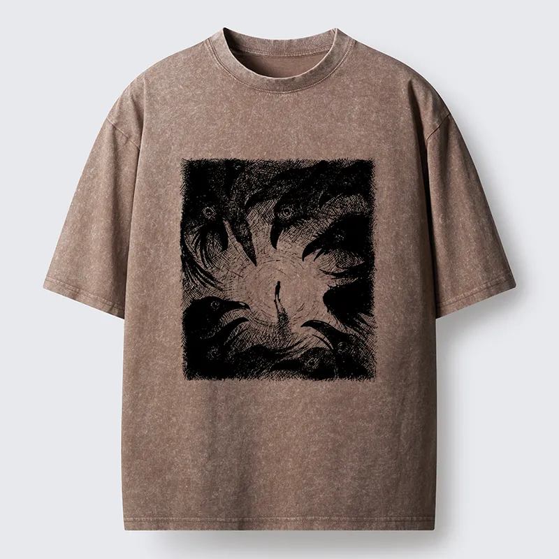 Tokyo-Tiger Deep In The Abyss Washed T-Shirt