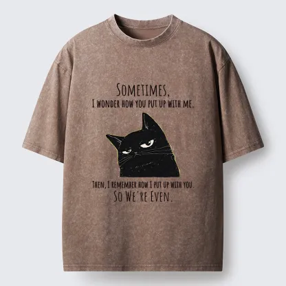 Tokyo-Tiger A World Of Mutual Tolerance Washed T-Shirt