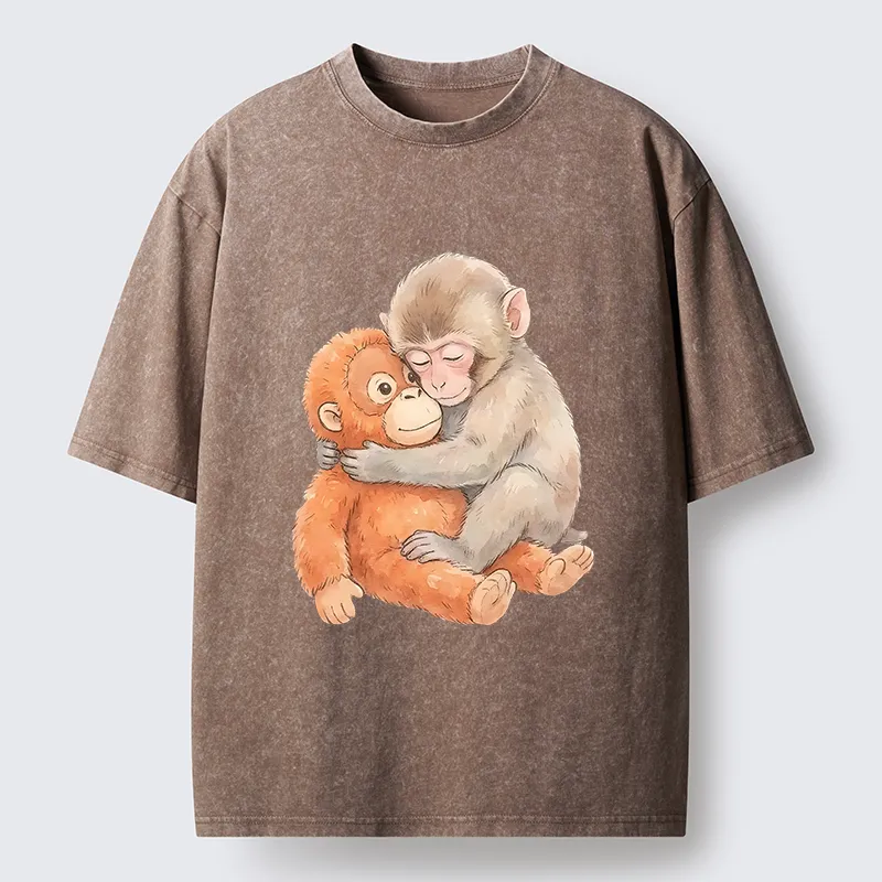 Tokyo-Tiger Poor Punch Washed T-Shirt