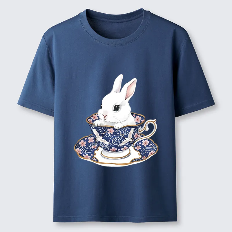 Tokyo-Tiger Cute Rabbit Tea Set Classic T-Shirt