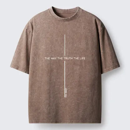 Tokyo-Tiger The Path Of Truth Washed T-Shirt